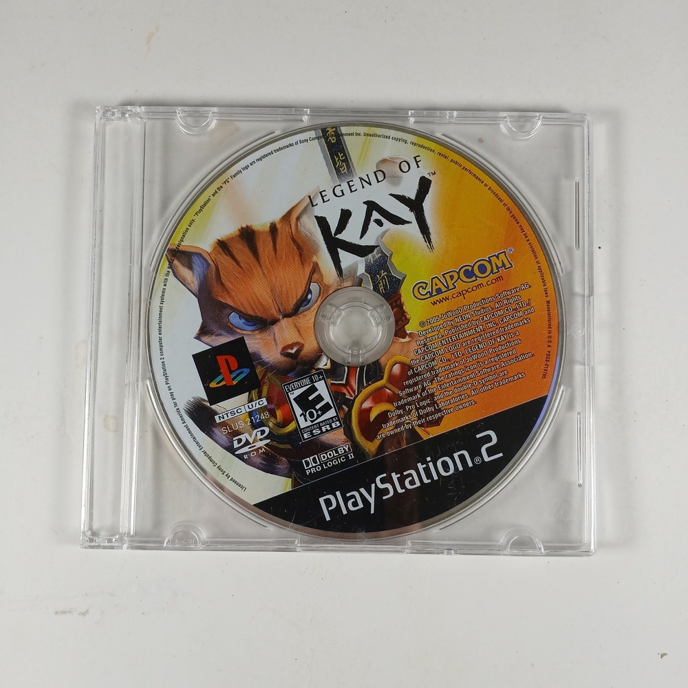 Capcom Legend of Kay PS2 PlayStation 2 SLUS 21248 Disc Only Action Adventure